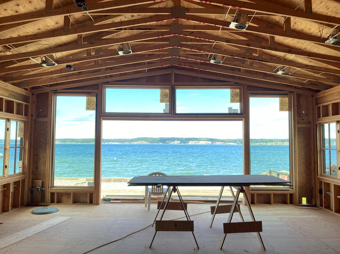 Langley, WA - Residential Remodel Completed as Soundesign Group Architects, PLLC